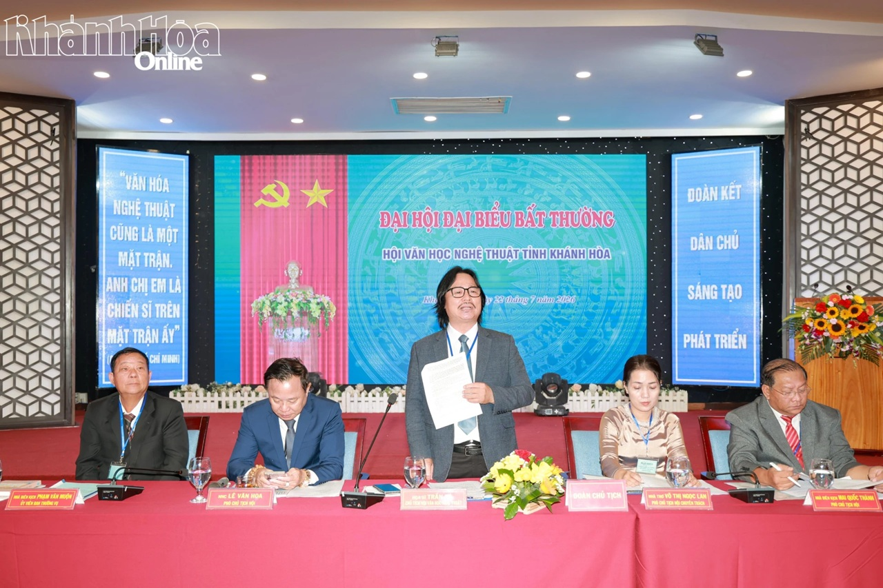 Hội Văn học Nghệ thuật tỉnh Khánh Hòa tổ chức đại hội